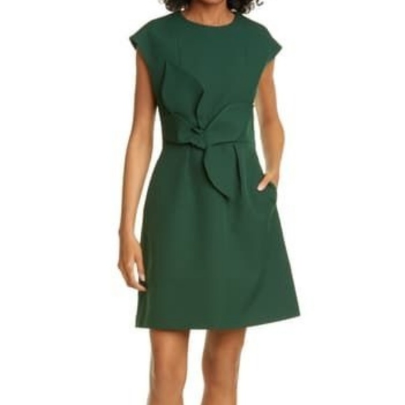 Ted Baker London Dresses & Skirts - New 5 (14) Ted Baker Green Polly Bow Dress